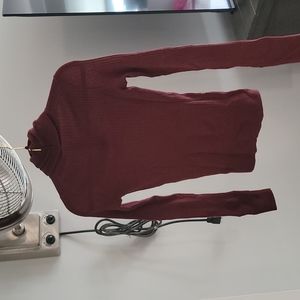 Deep red red/purple sweater